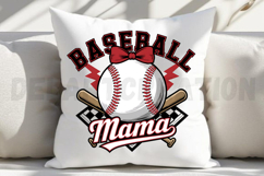Baseball Mama Sublimation PNG Product Image 3