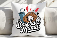 Baseball Mama Sublimation PNG Product Image 3