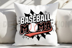 Baseball Mama Sublimation PNG Product Image 3