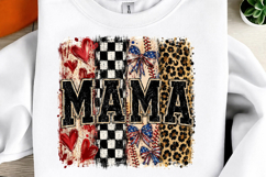 Baseball Mama Png Sublimation Design Product Image 1