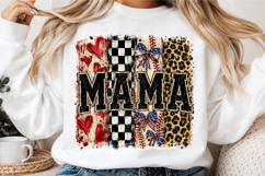 Baseball Mama Png Sublimation Design Product Image 3