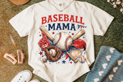 Retro Baseball Mama PNG, Baseball Game Day PNG, Sports Mom Product Image 3