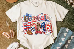 Baseball Mama Leopard PNG, Baseball Game Day PNG, Sports Mom Product Image 5