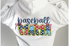 Baseball Mama SVG, Sports Mom SVG, Baseball Mom Shirt SVG Product Image 3