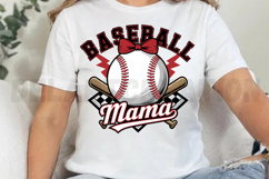 Baseball Mama Sublimation PNG Product Image 2