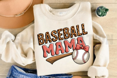 Baseball mama Sublimation PNG Product Image 3