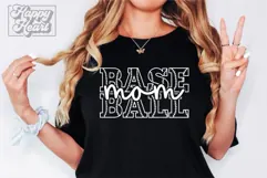 Baseball Mom SVG - In My Baseball Mama Era PNG Game Day Product Image 1