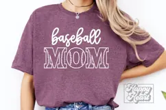 Baseball Mom SVG - In My Baseball Mom Era PNG Baseball Mama Product Image 2