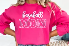 Baseball Mom SVG - In My Baseball Mom Era PNG Baseball Mama Product Image 5