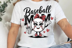 Baseball Mom Sublimation PNG Product Image 4