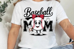 Baseball Mom Sublimation PNG Product Image 4