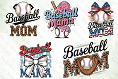 Baseball Mom Clipart Sublimation Product Image 5