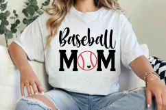 Baseball mom SVG Design, Sports SVG, Baseball Tournament SVG Product Image 3