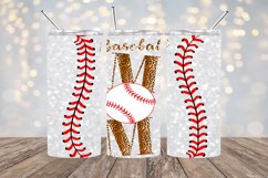 Baseball Mom Leopard Print - 20oz Sublimation - PNG Design Product Image 1