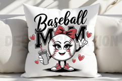 Baseball Mom Sublimation PNG Product Image 2