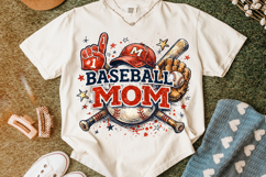 Retro Baseball Mom PNG, Baseball Game Day PNG, Sports Mama Product Image 4
