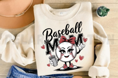 Baseball Mom Sublimation PNG Product Image 3