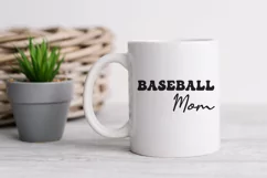 baseball mom svg