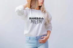 baseball mom svg
