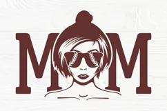 Baseball Mom SVG, Softball Mom Life PNG, Svg Cut File Product Image 2