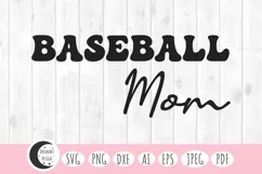 baseball mom svg