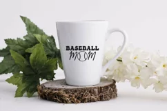 baseball mom svg