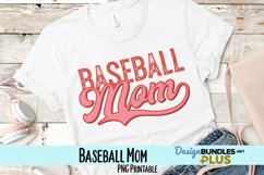 Baseball Mom Retro Sublimation PNG Product Image 1