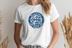 Baseball Moms Club SVG - Snarky Raccoon PNG - Trash Panda Product Image 2