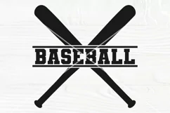 Baseball SVG Cut File, Sports PNG, Monogram Svg, Shirt Svg Product Image 1