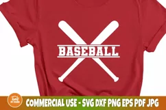 Baseball SVG Cut File, Sports PNG, Monogram Svg, Shirt Svg Product Image 3