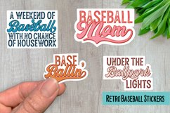 Vintage Baseball PNG Sticker Pack Product Image 1