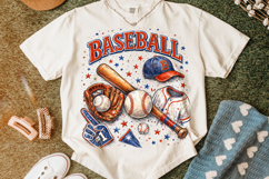 Retro Baseball, Baseball Mom PNG, Game Day PNG, Sports Mama Product Image 4