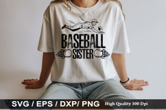 Baseball SVG Design - Baseball Sister Product Image 3