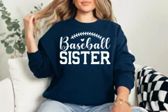 Baseball sister SVG, Sports SVG, Baseball Tournament SVG Product Image 2