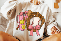 Baseball PNG, Softball PNG, Baseball Coquette PNG, Game Day Product Image 2