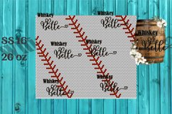 Baseball SS16 20oz Rhinestone Tumbler Pattern Product Image 1