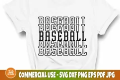 Baseball SVG Cut File, Sports PNG, Monogram Svg, Shirt Svg Product Image 2