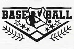 Baseball SVG cut file, Sports Svg, Baseball Shirt Svg Files Product Image 2
