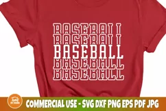 Baseball SVG Cut File, Sports PNG, Monogram Svg, Shirt Svg Product Image 3