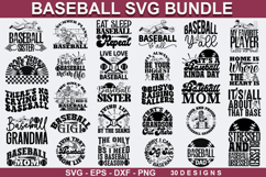 Baseball SVG Bundle - Baseball SVG Design ,Baseball Design Product Image 1