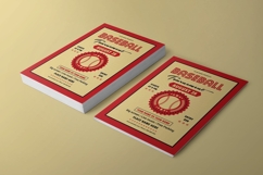 Baseball Tournament Flyer Template Product Image 2