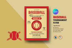 Baseball Tournament Flyer Template Product Image 1