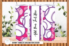 Baseball Tumbler Sublimation Wrap Bundle Product Image 2