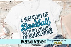A Weekend of Baseball Sublimation PNG Product Image 1
