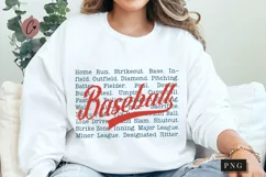 Retro Baseball Season PNG | Baseball PNG Product Image 1