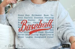 Retro Baseball Season PNG | Baseball PNG Product Image 2