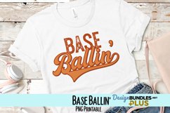 Baseballin' Sublimation PNG Product Image 1
