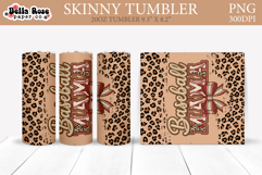 Baseball Mama | Sports | 20oz Tumbler Sublimation Wrap Product Image 1