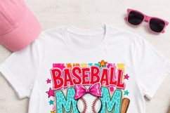 Baseball Mom Era PNG Sublimation Design, Baseball Mama Game Product Image 6