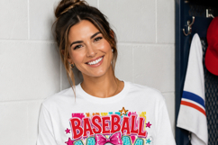 Baseball Mom Era PNG Sublimation Design, Baseball Mama Game Product Image 7